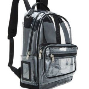 Steve Madden Bags - NWT Steve Madden Amelia Clear Backpack + Id Case Steve Madden Bags - NWT Steve Madden Amelia Clear Backpack + Id Case